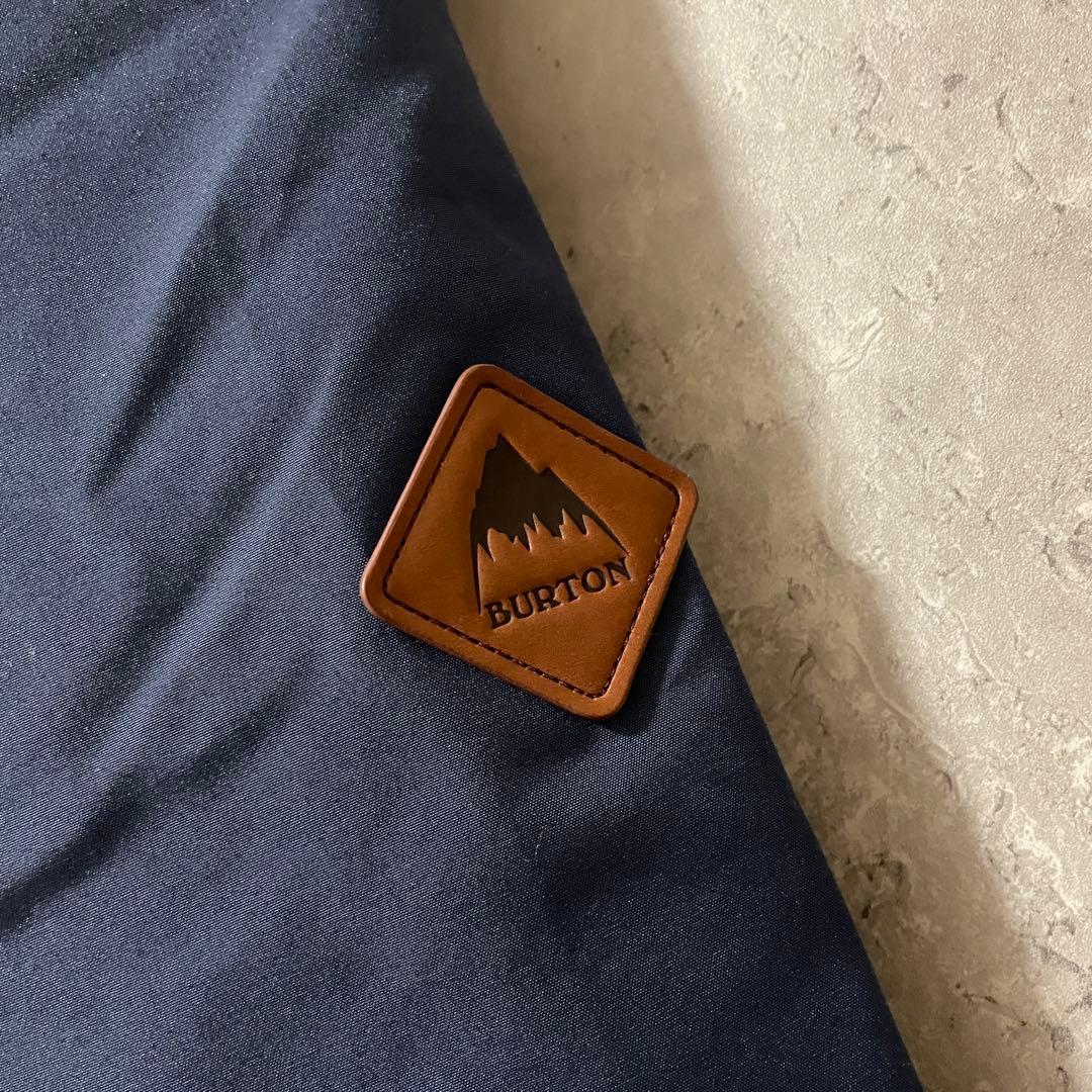 BURTONバートンスノーボードジャケットスキーウェアパーカー紺ネイビーベージュ