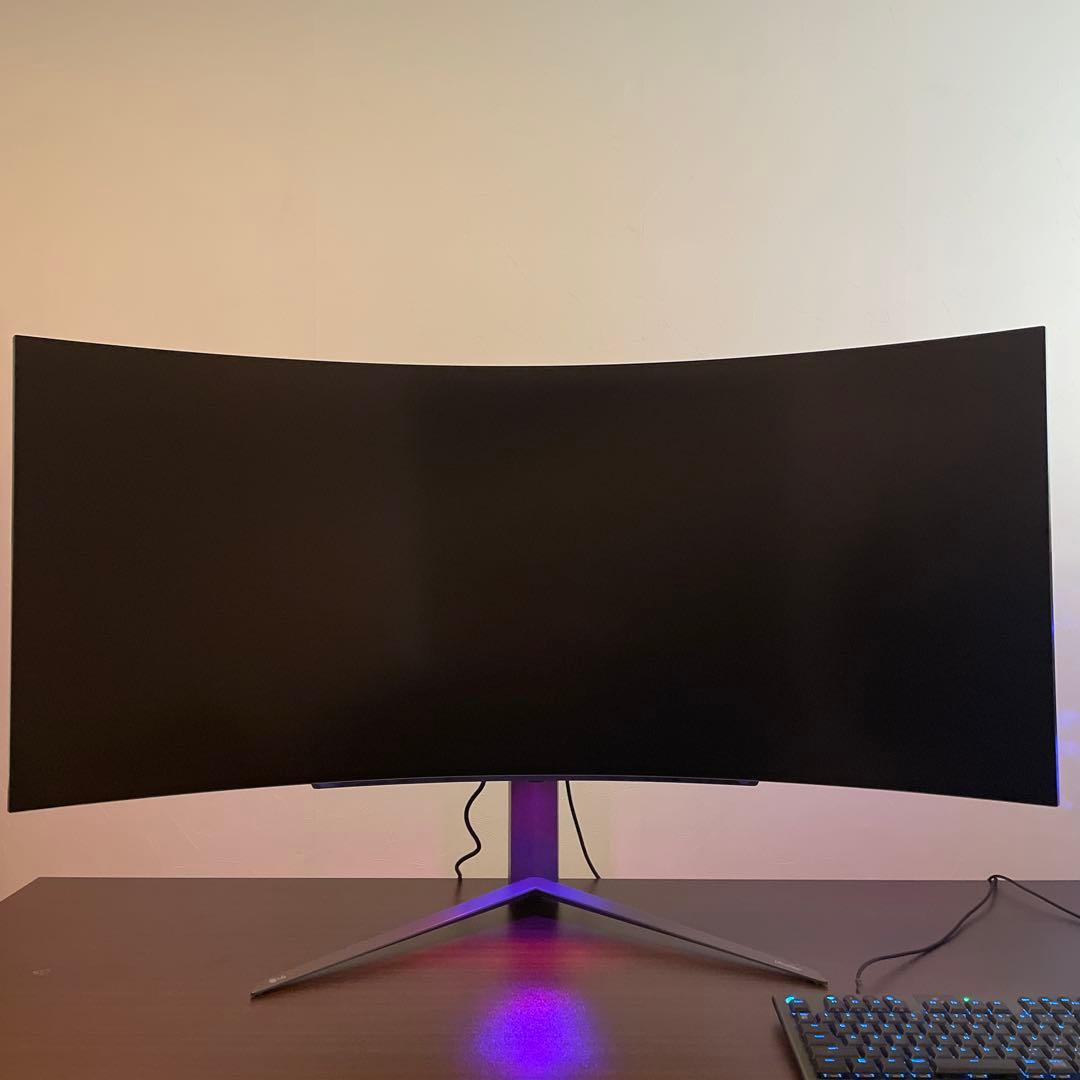 LG ゲーミング モニター UltraGear OLED 45GS96QB-B