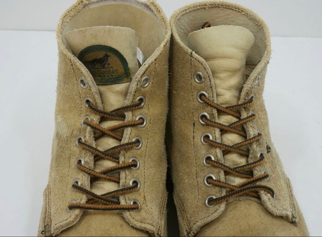 レッドウイング 8167 27cm US9 半円犬タグ スエード REDWING