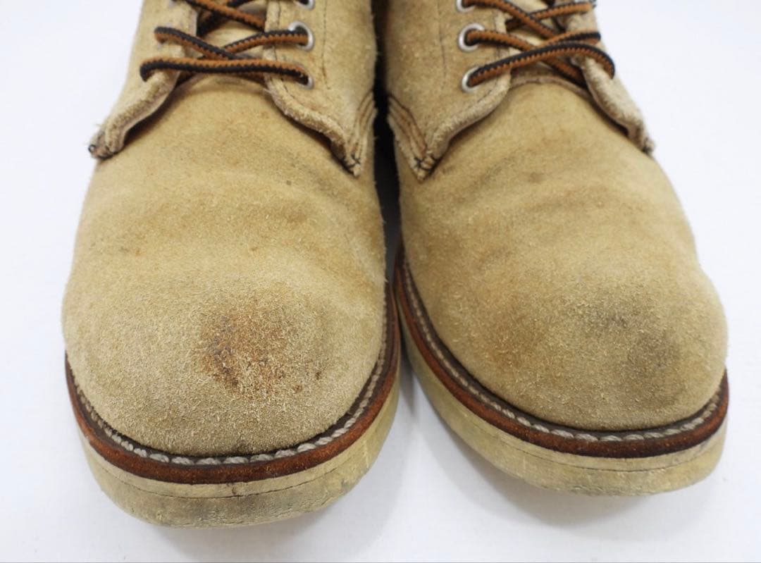 レッドウイング 8167 27cm US9 半円犬タグ スエード REDWING