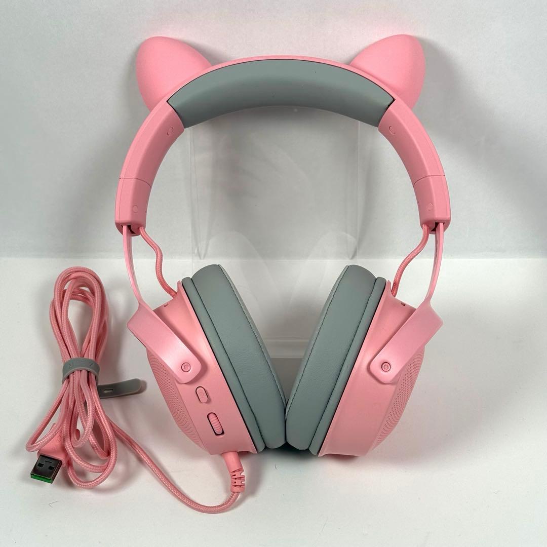 ヘッドホン Razer Kraken Kitty V2 Pro Quartz Pink
