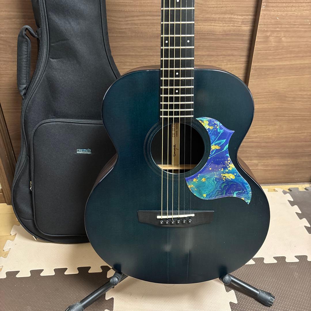 ENYA EM-X1 PRO トランスアコースティックギター　ソフトケース付き