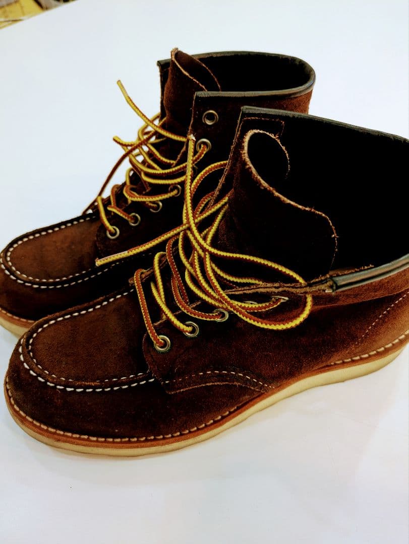 レッドウィング　アイリッシュセッター　ブラウン スエード ブーツ