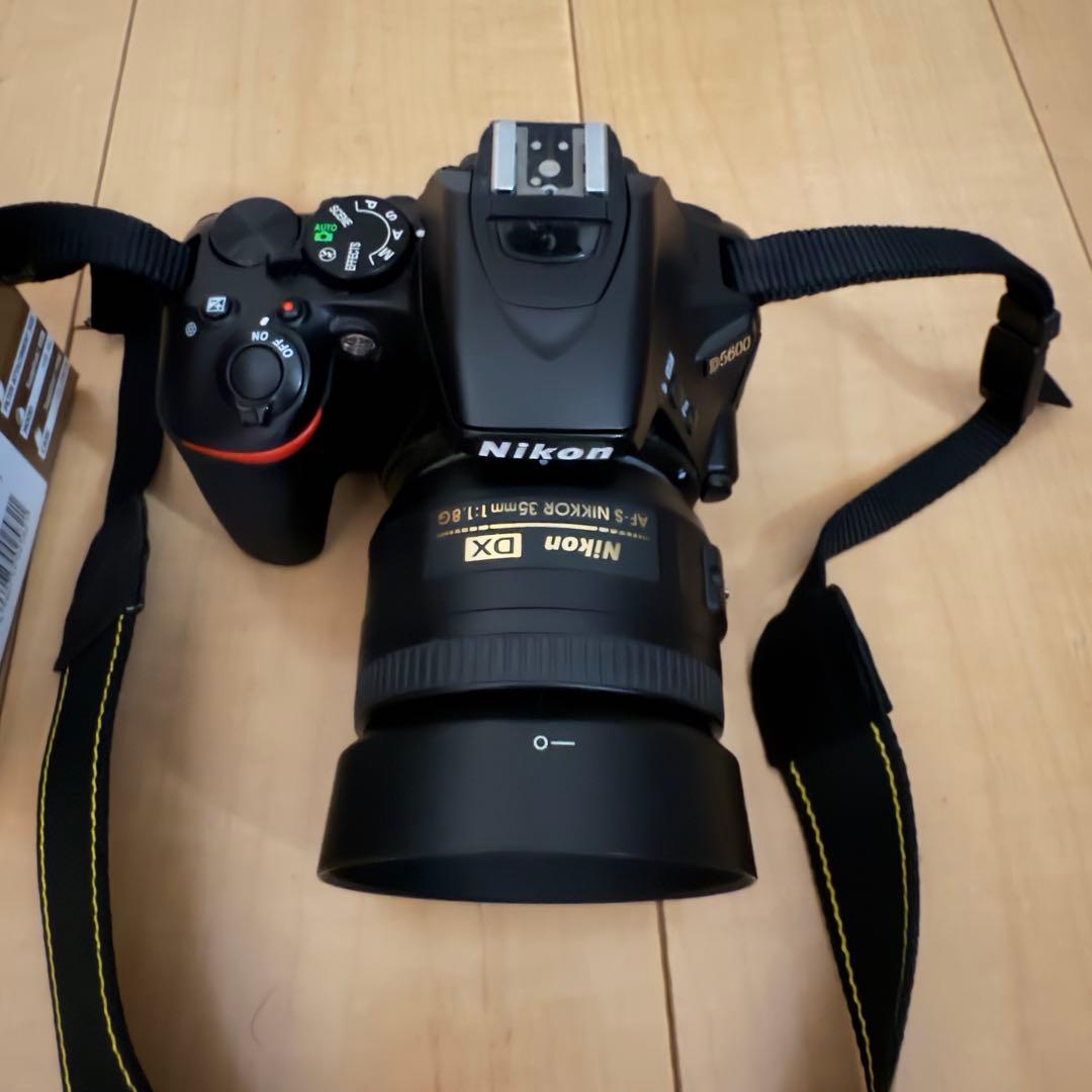 ジャンク品　Nikon D5600 AF-S 35mm f/1.8G