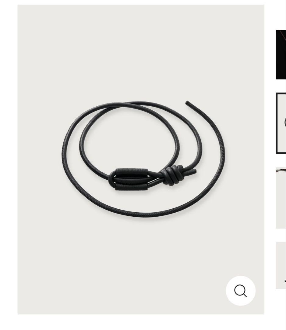 ENOF loop strap belt ベルト　ブラック　ストラップ