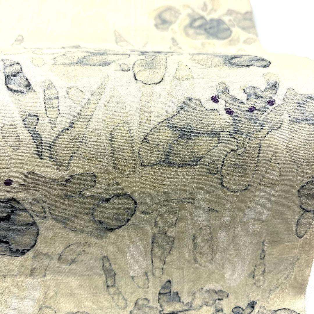 専用帯5137 ●岡文織物謹製 高級 正絹 落款 袋帯