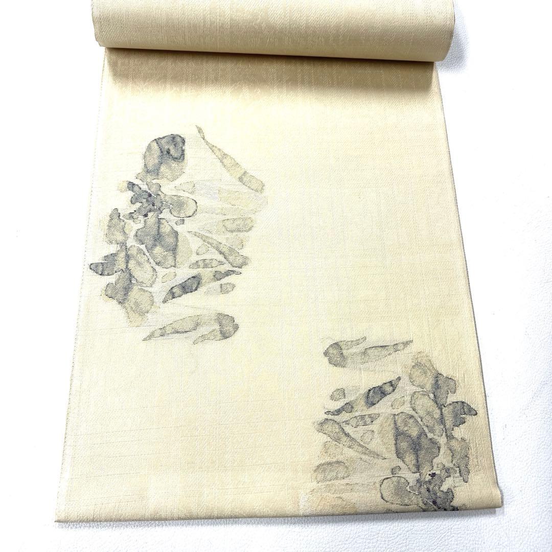 専用帯5137 ●岡文織物謹製 高級 正絹 落款 袋帯