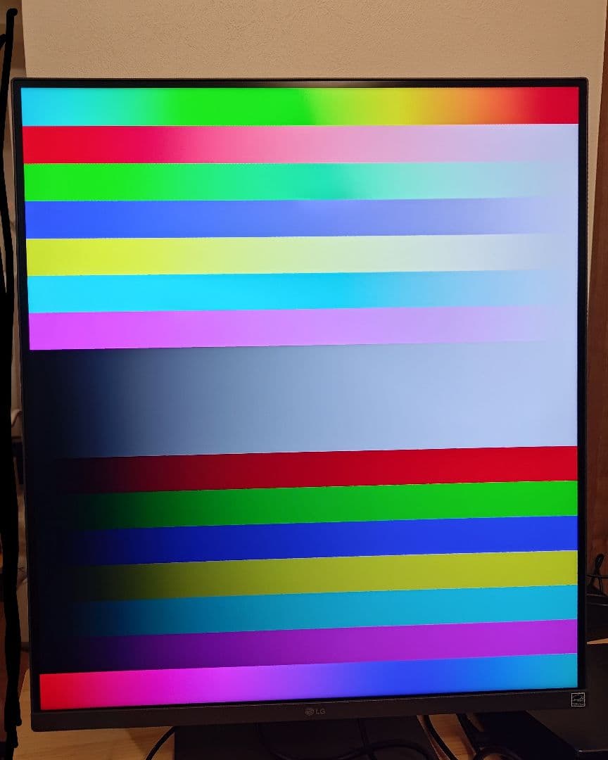 LGモニター 28MQ780-B ※アーム→スタンド換装