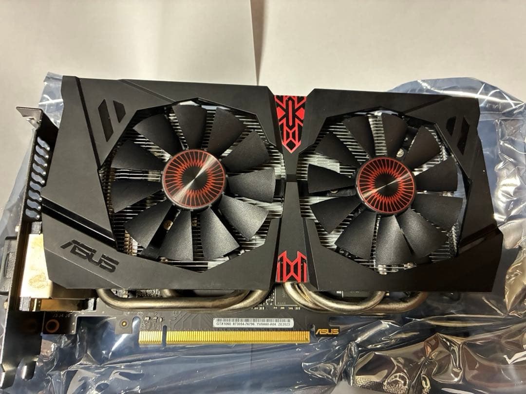 ASUS GeForce GTX 1060 OC版　6GB