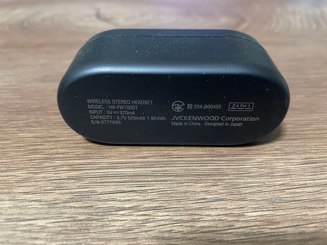 Victor HA-FW1000T　ワイヤレスイヤホン