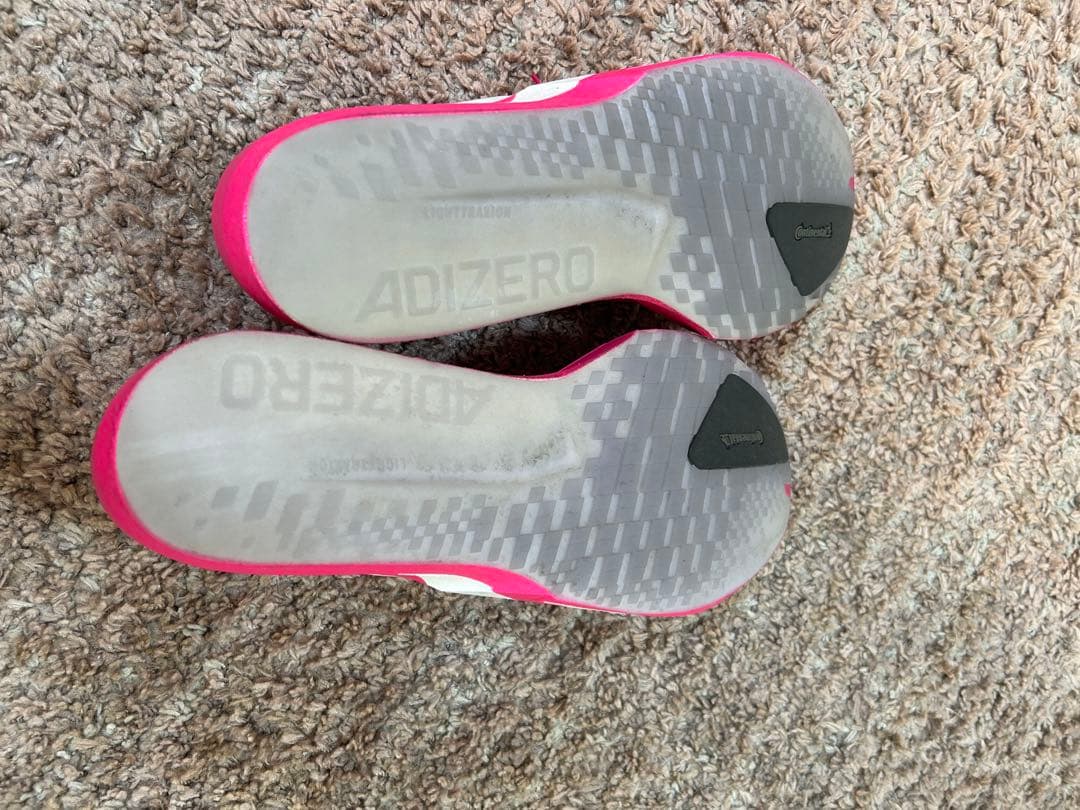 アディゼロ9 ADIZERO JAPAN 9M ピンクカラー　27.0