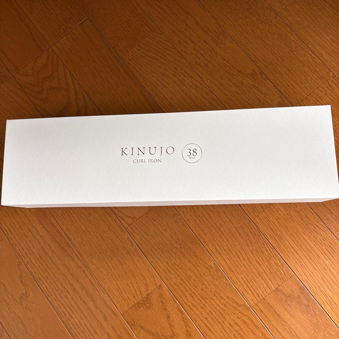 美品　絹女カールヘアアイロン38mm