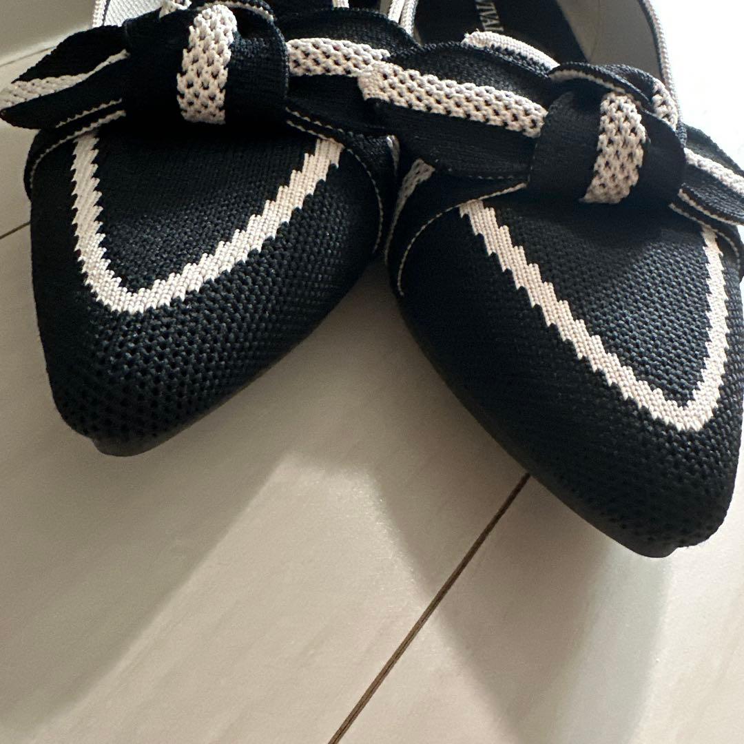 VIVAIA♡ Michelleポインテッドトゥローファー リボンフラット