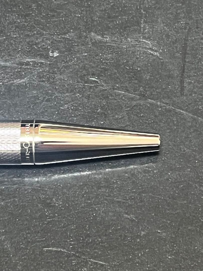 【美品】グラフフォンファーバーカステル ロジウム　ギロシェ　ボールペン