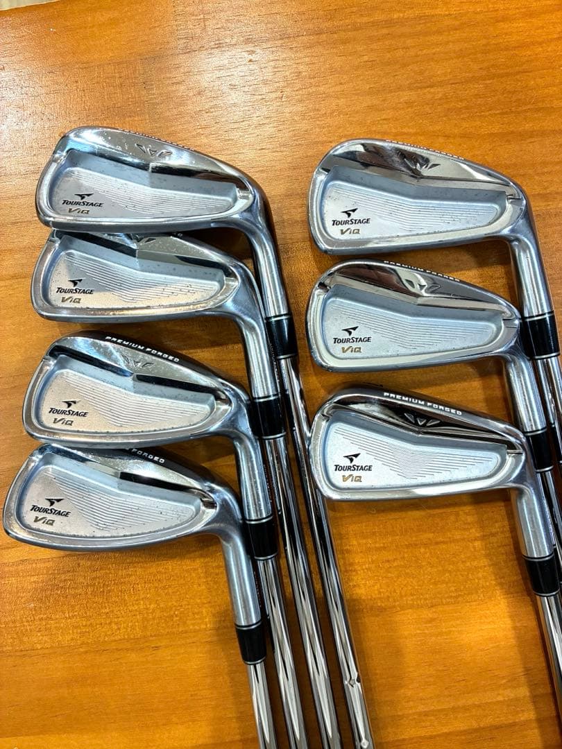 TOURSTAGE VIQ FORGEDアイアンセット7本 S右利き