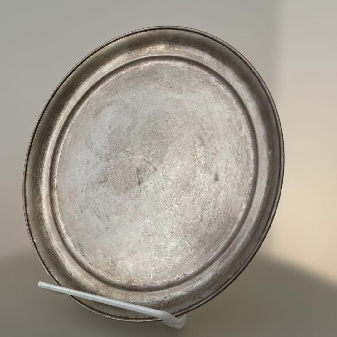 scope スコープ　東屋　小盆 真鍮銀めっき　トレー