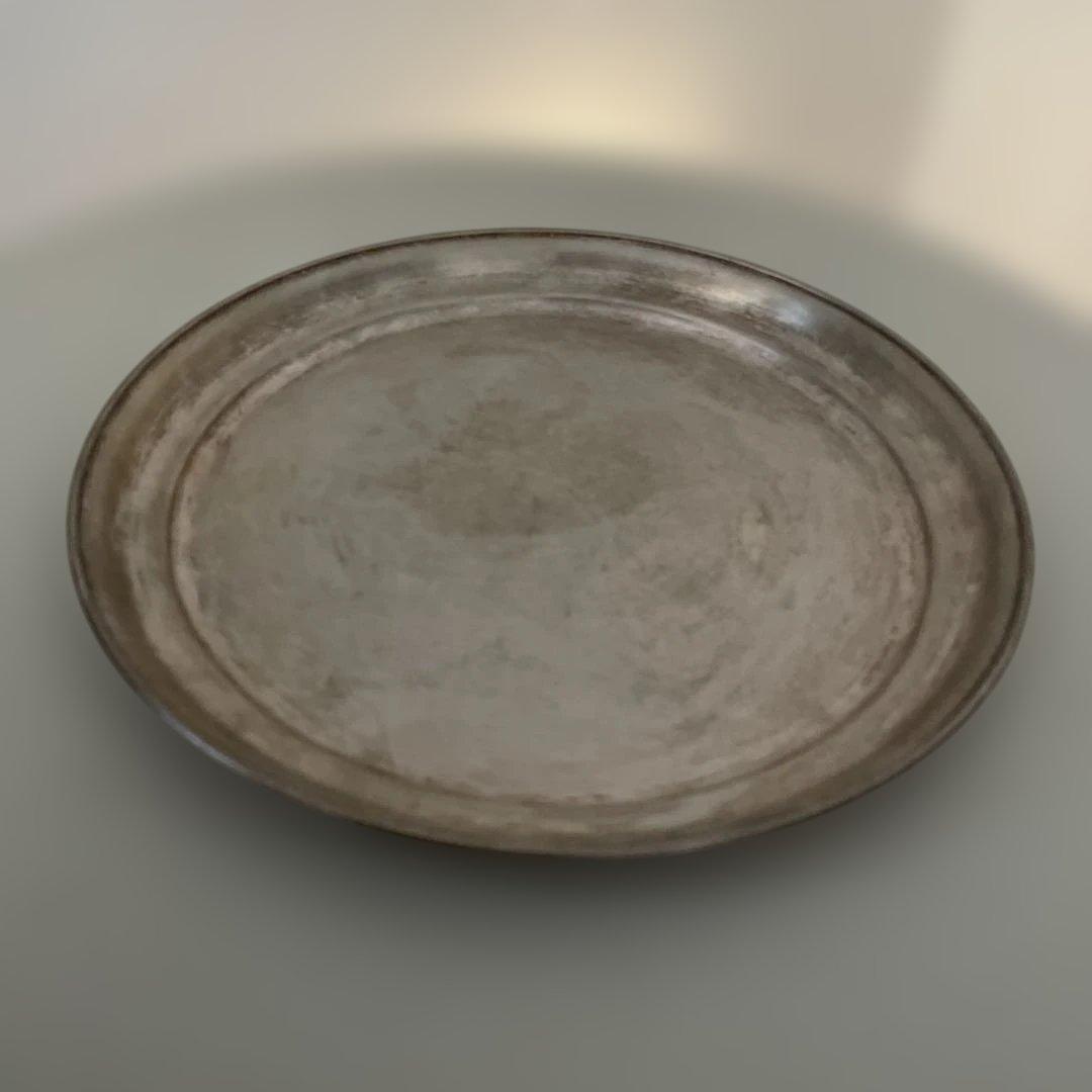 scope スコープ　東屋　小盆 真鍮銀めっき　トレー