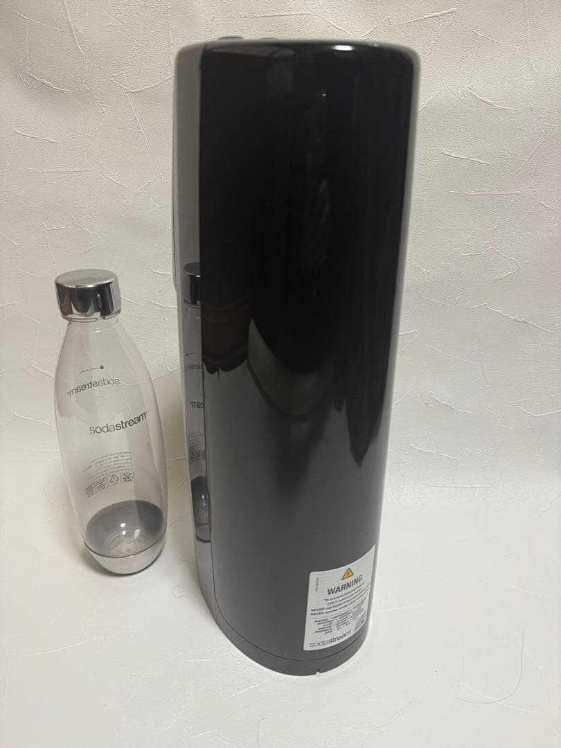 ソーダストリーム 電動モデル ブラック ワンタッチ 清掃済 動作良好