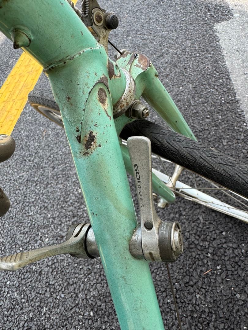 80s 700c ロードバイク 昭和レトロ シマノ ビンテージ