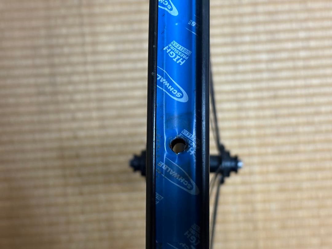 (リアはジャンク品)ATTAQUE ATTA-C451-RD カーボンホイール