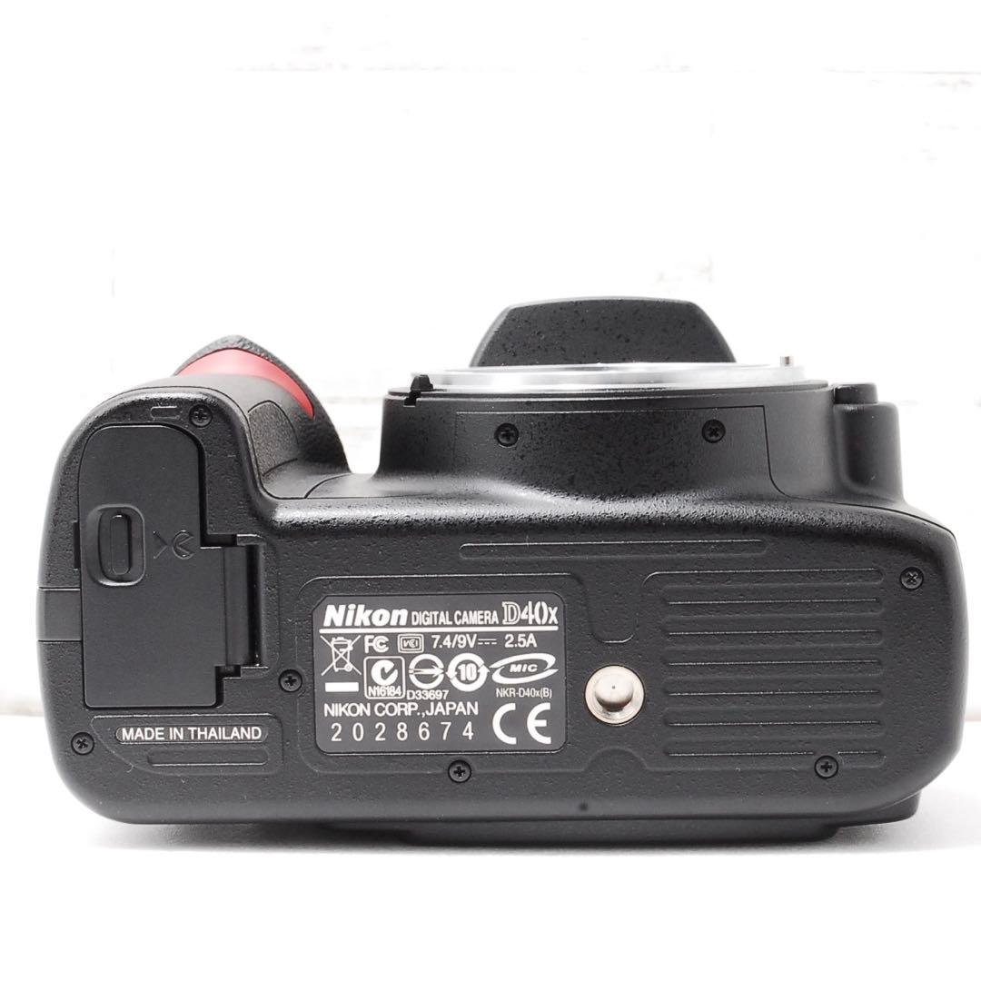 ❤️Nikon D40x❤️レンズキット　一眼レフ　初心者向け　✨小型✨軽量✨