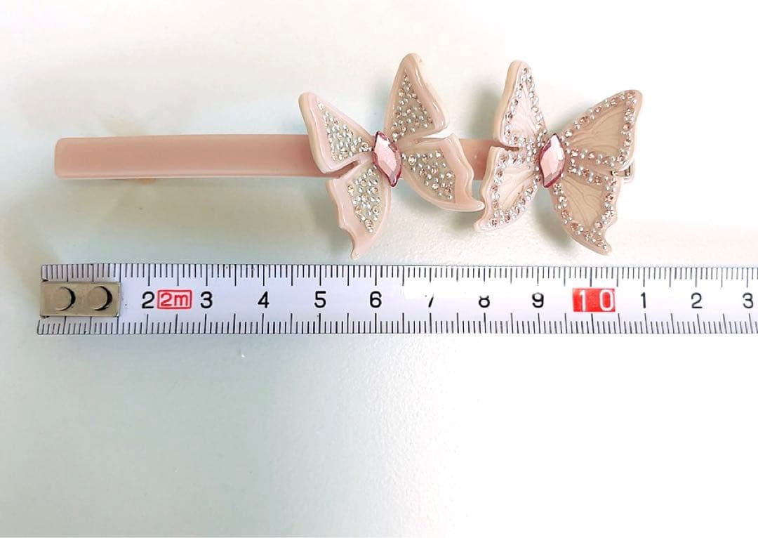 アレクサンドルドゥパリ　ロングバレッタ　ピンク　バタフライ　スワロフスキー　希少