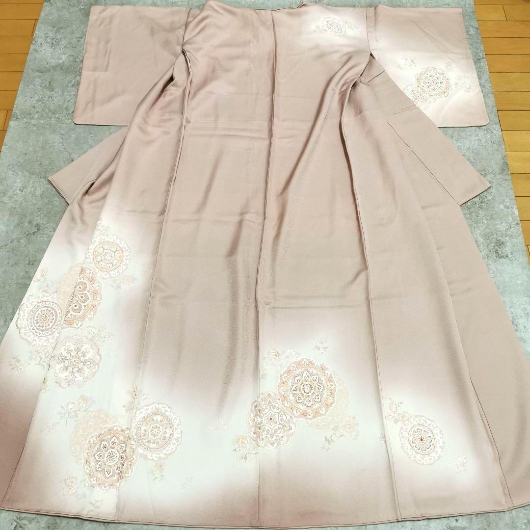 【蘇州刺繍】総刺繍 と豪華染め 付け下げ