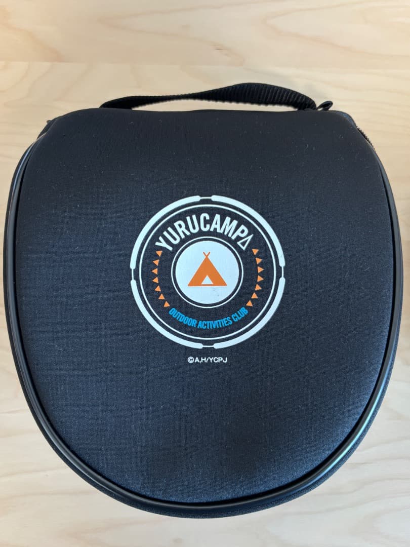 ゆるキャン　ワイヤレスヘッドホン（各務原なでしこ）＋ヘッドホンポーチ