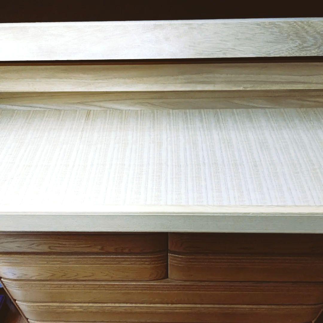 府中家具和箪笥　全面天然ナラ材　内側総桐