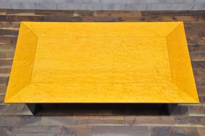 ABC4 IDC大塚家具 スプレンダー センターテーブル ブラック 4本脚