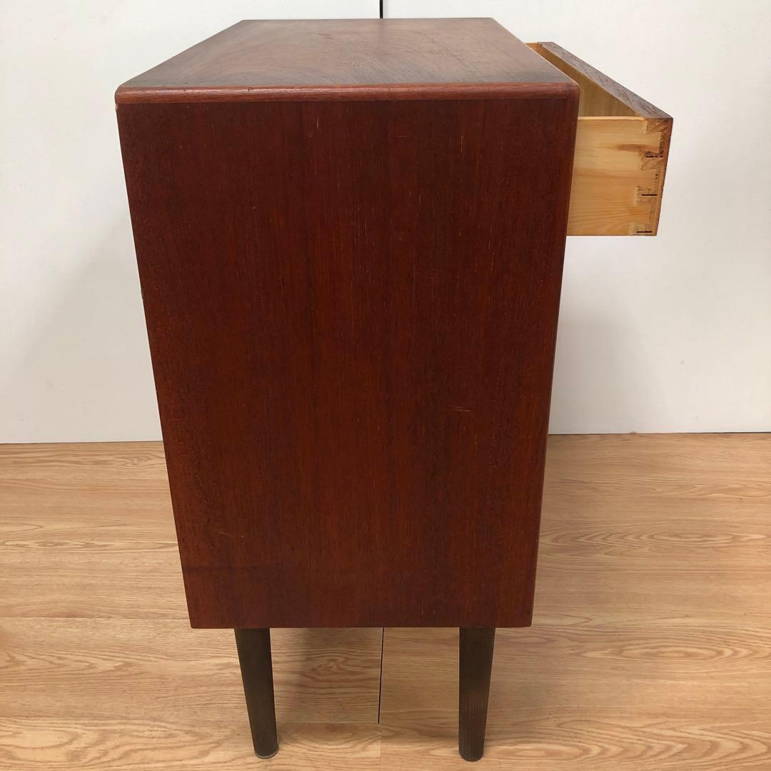 F143  3段スモールチェスト　北欧ヴィンテージ