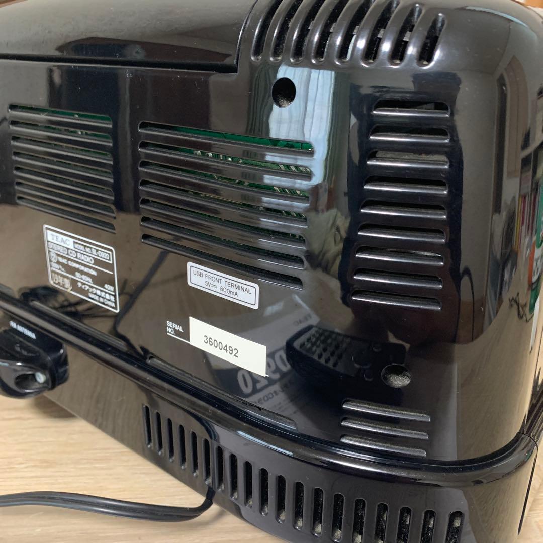 希少 TEAK レトロ CDラジオプレーヤー(本体美品ですが、、、 CD不可)