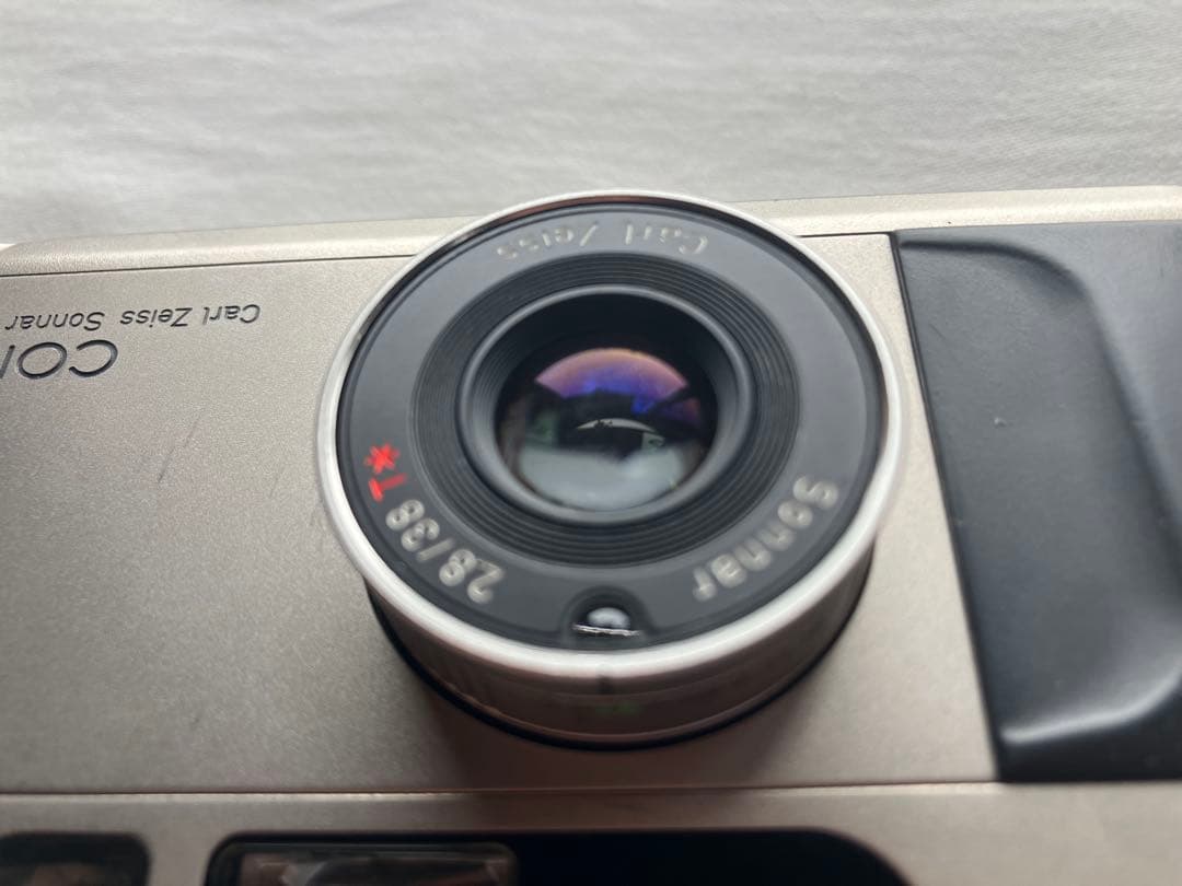 CONTAX T2 コンパクトフィルムカメラ シルバー