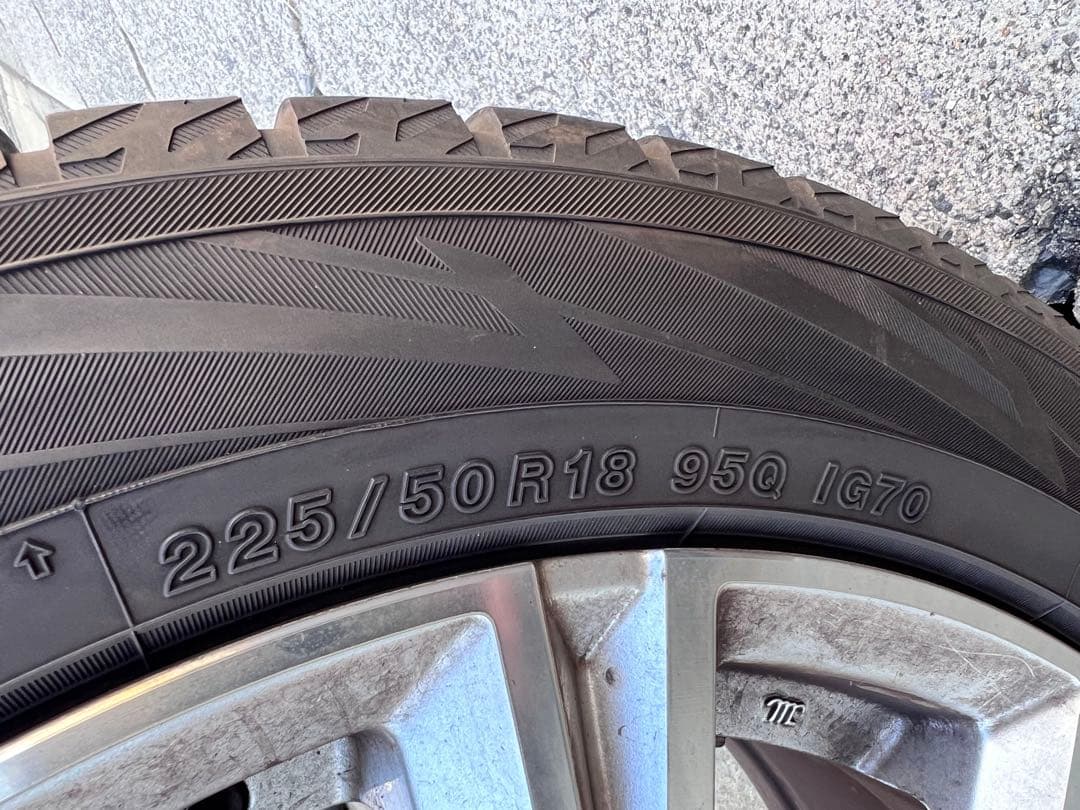 売切  F48 X1 ヨコハマ iG70 アイスガード スタッドレス 18