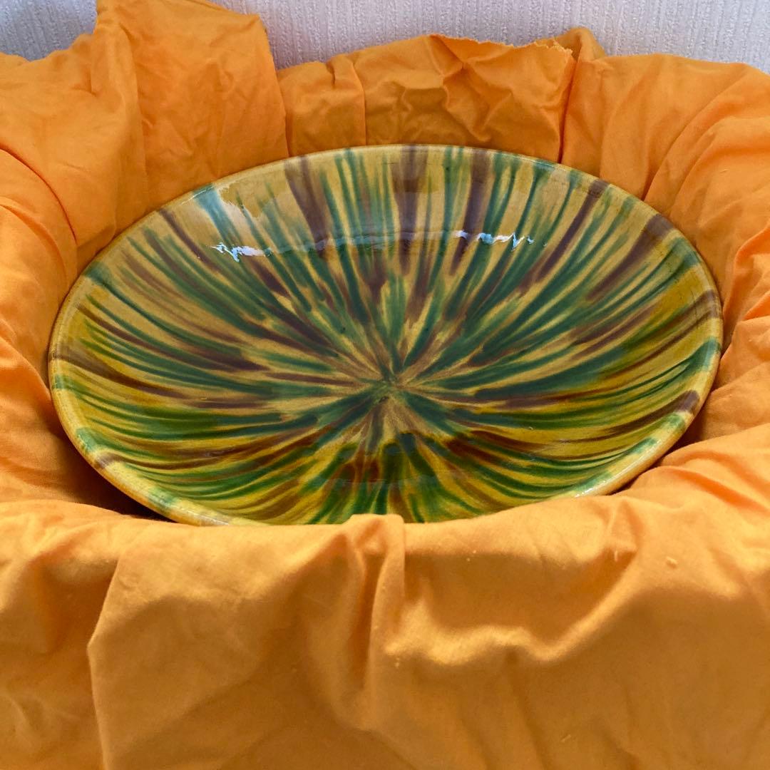 茶道具　吉向孝造　吉向焼　高杯菓子器