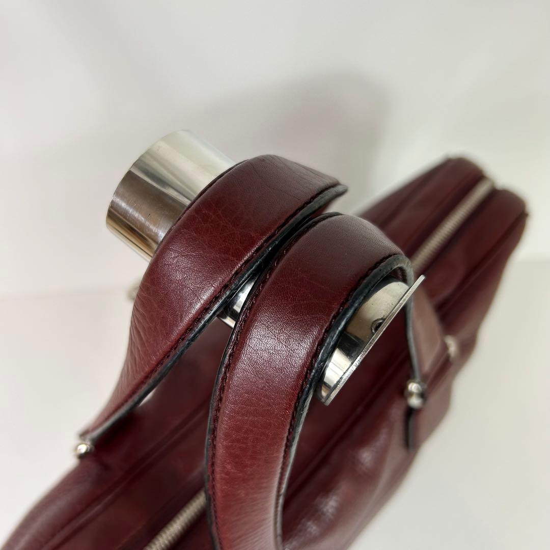 A4可 美品 グッチ レザー 2WAY ビジネスバッグ ソーホー