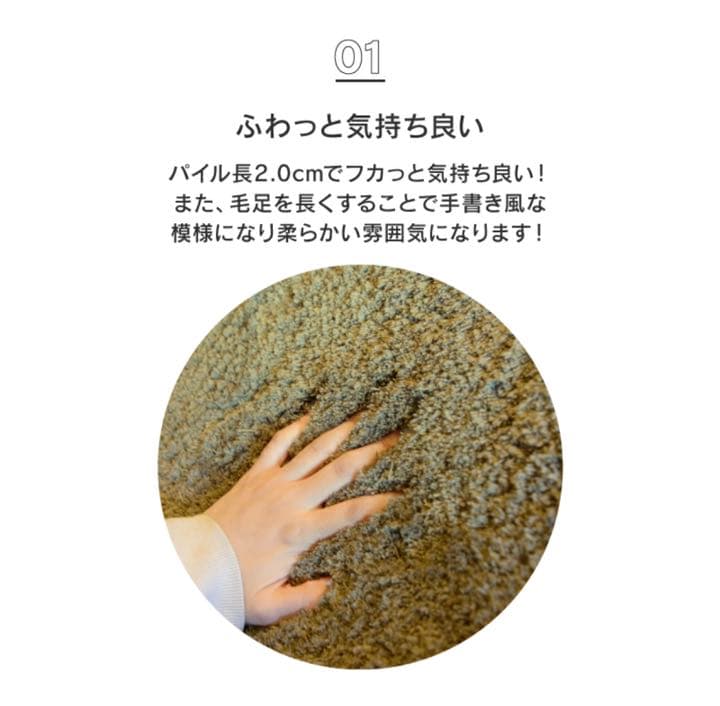 【希少】クラッシュゲート　COMFORM GRINIT ラグ　200x200cm