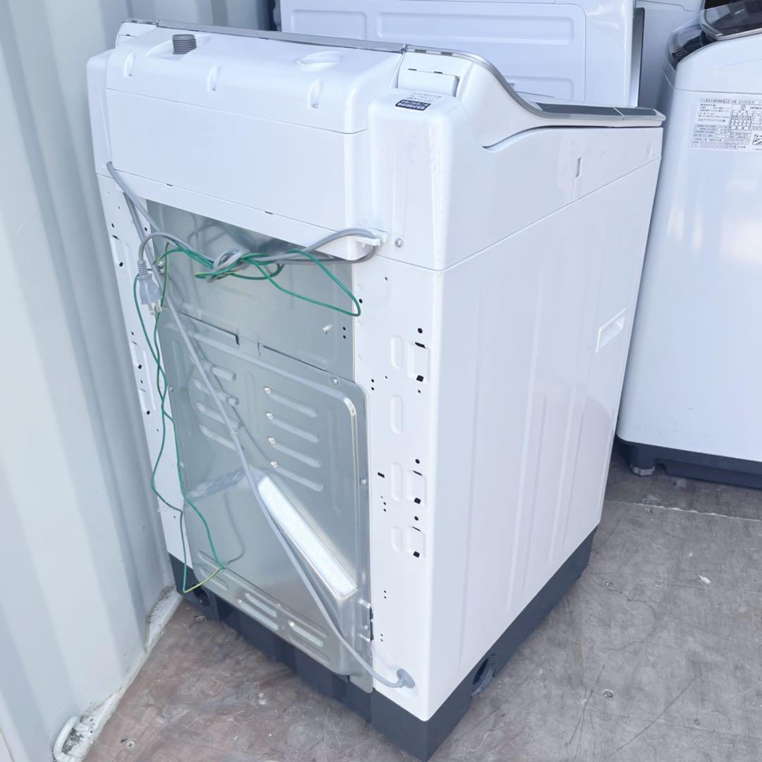 取付無料！パナソニック限定モデル！エコナビ搭載おしゃれホワイト8kg洗濯機！