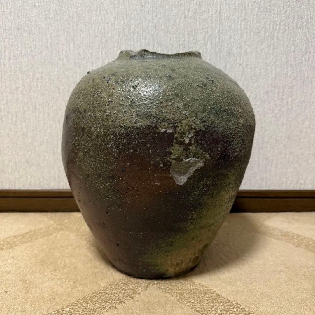 古丹波 壺 鎌倉時代 室町時代 備丹 窯印 古備前 古越前 古信楽 古美術 骨董