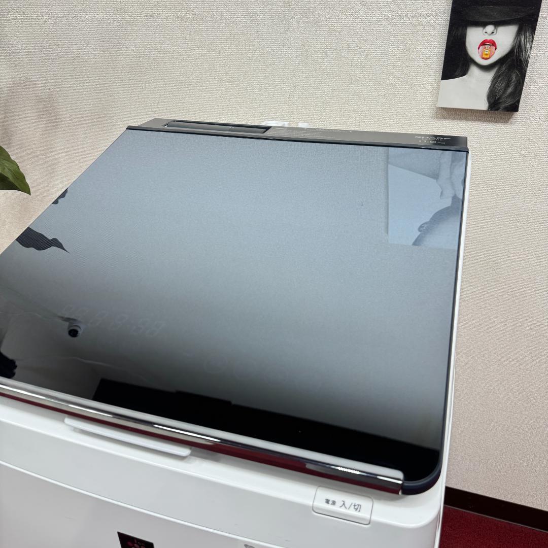 東京23区送料無料　超美品シャープ縦型洗濯乾燥機11/6㎏　洗浄/除菌済み