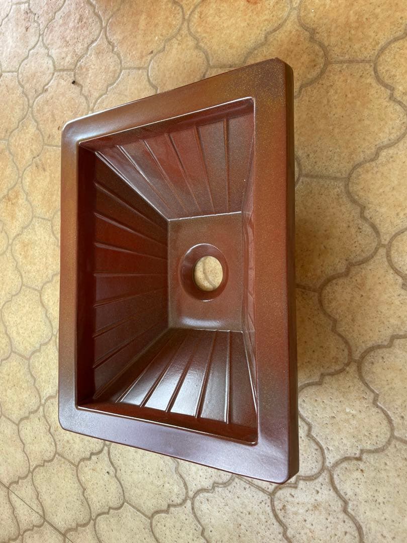 手洗器　陶器　セラ　トレーディング　廃盤品