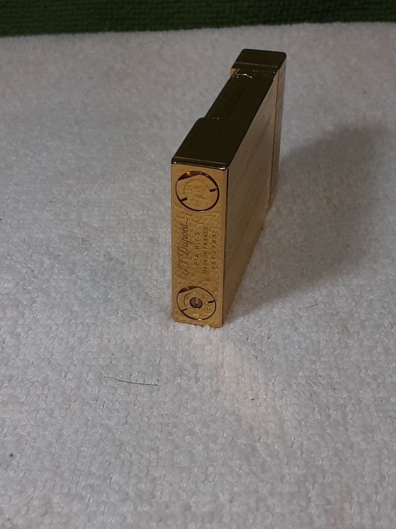 Chapado en Laton ゴールド ヘアライン　Hg2 デュポンの音