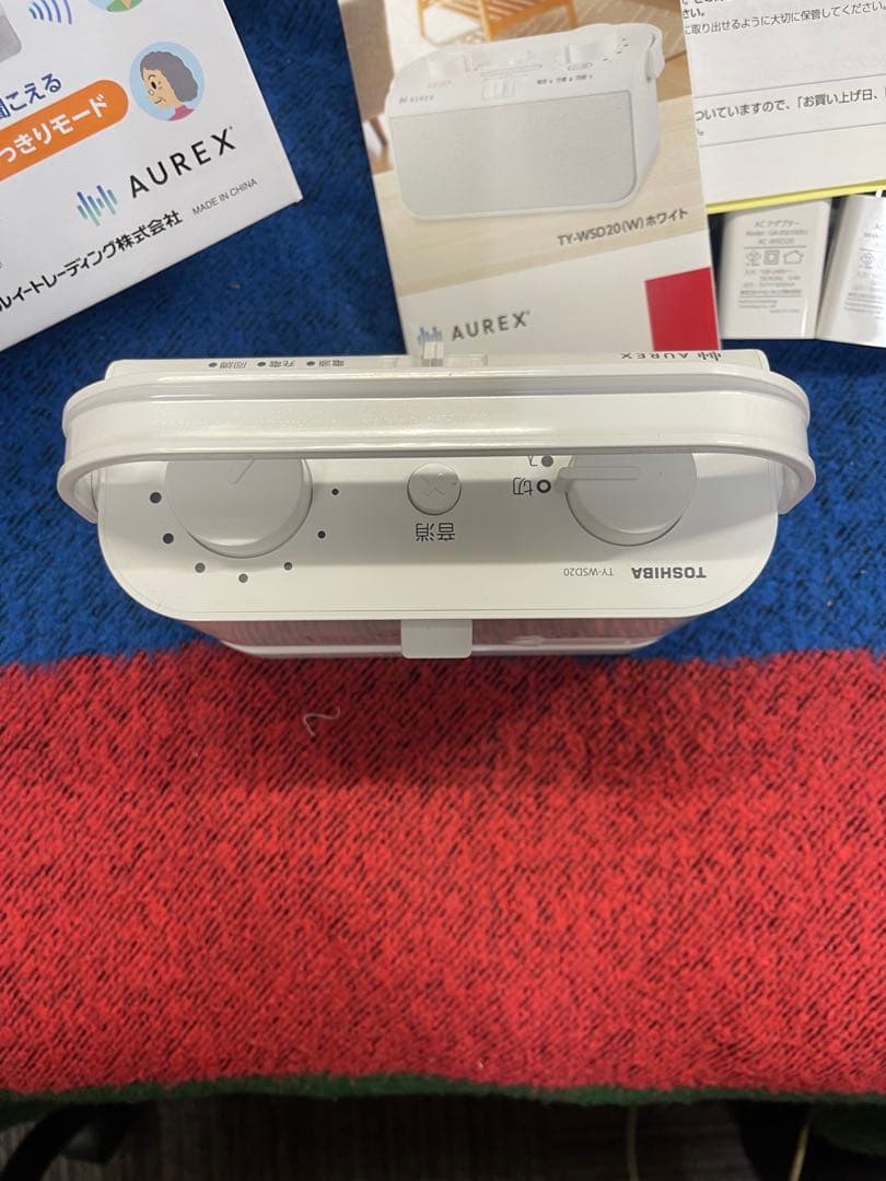 TOSHIBA テレビ用ワイヤレススピーカー TY-WSD20 ホワイト