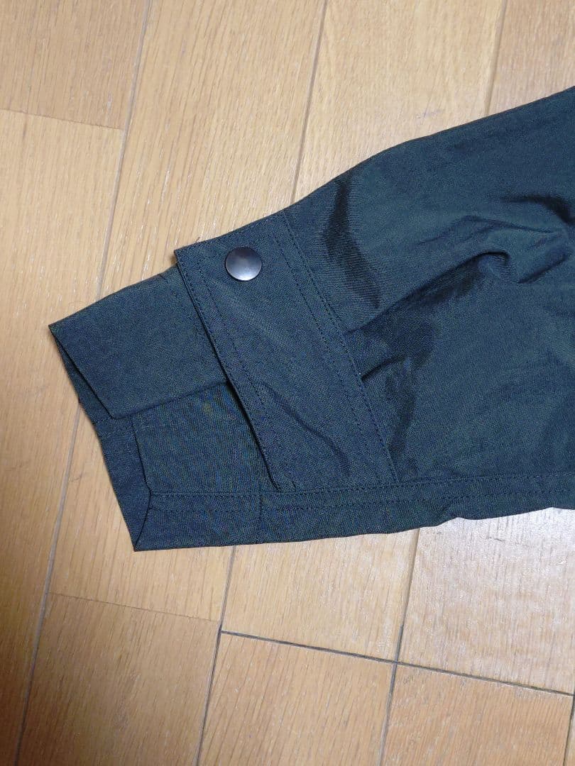 24AW MHL. スタンドカラー モッズコート カーキ S