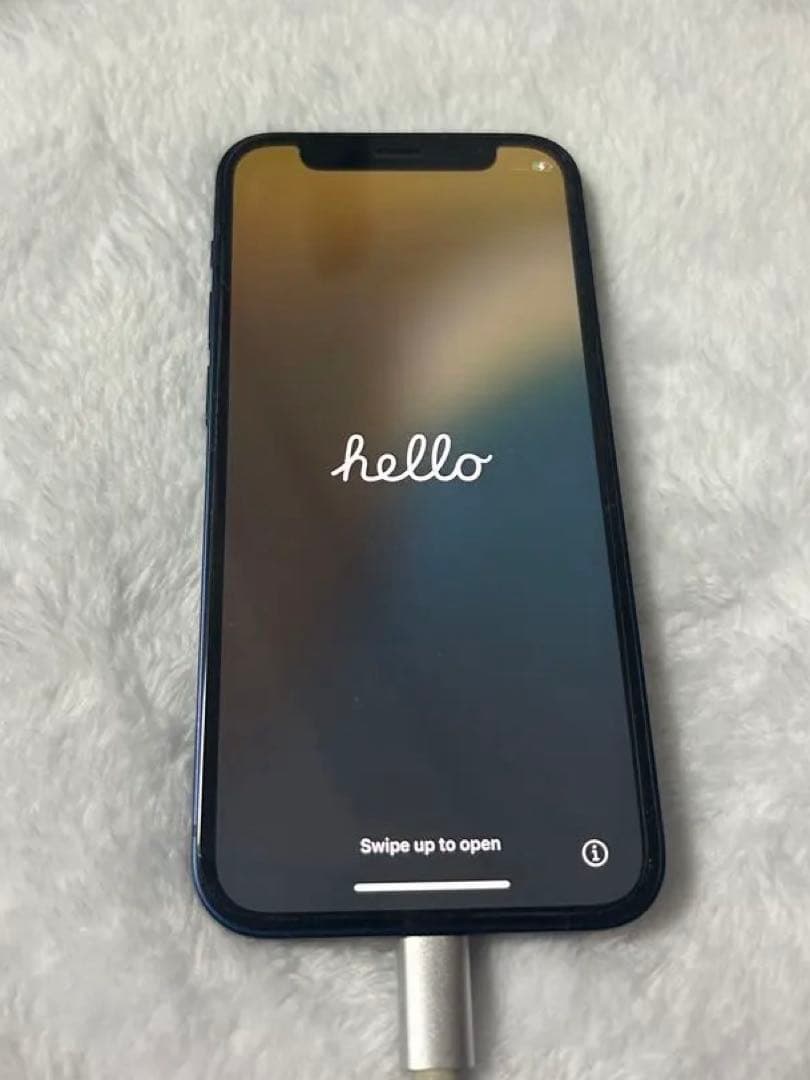 SIMフリー　iPhone 12mini ケーブル付き