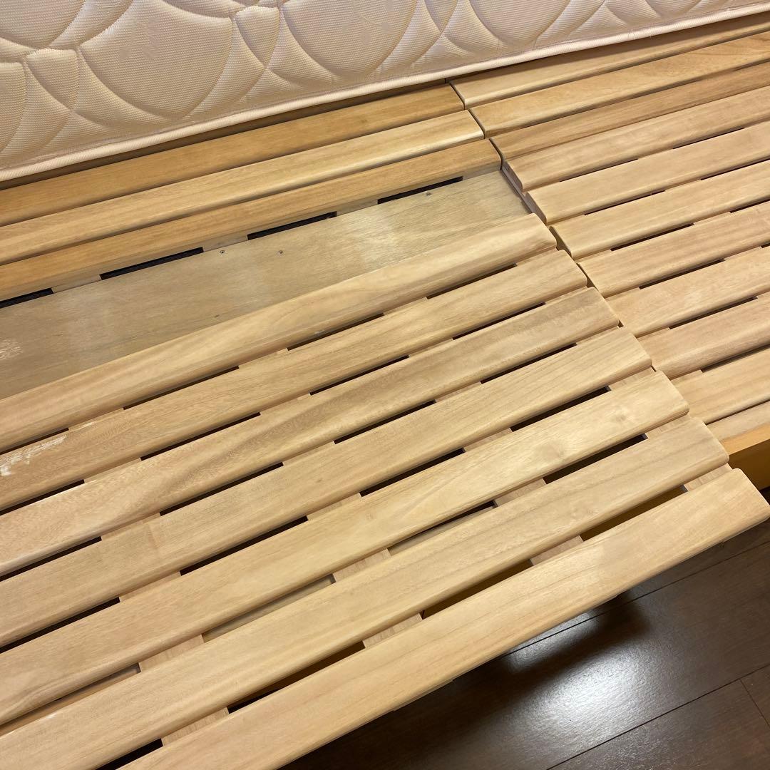 新品未使用　IDC大塚家具 セミダブルベッド