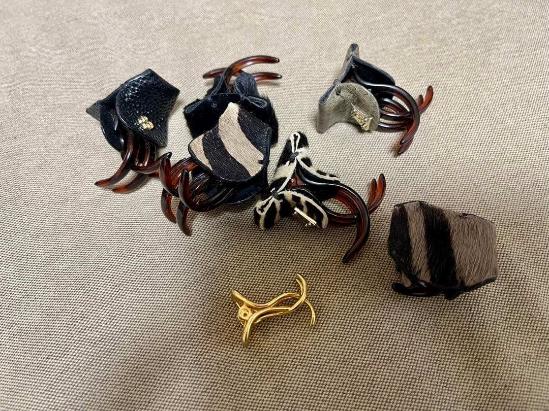 コレットマルーフ　ヘアクリップ7個セット