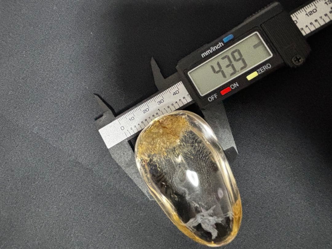 水晶置き物（夫婦鶴）NO411