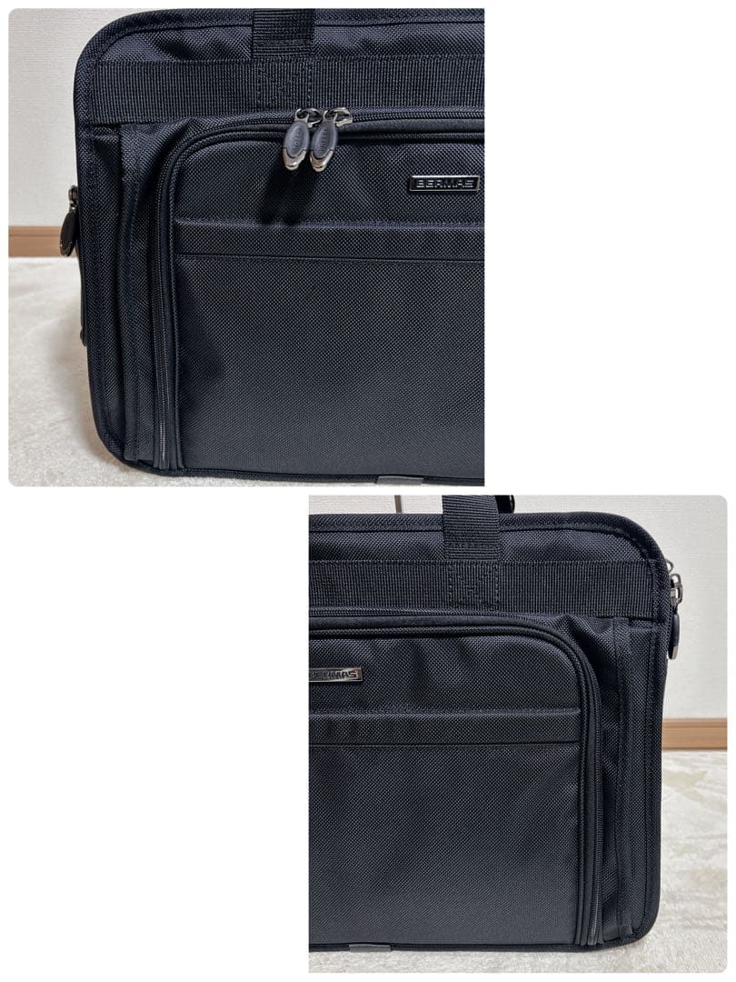 【新品】 BERMAS ビジネスバッグ 2way A4可 大容量 PC
