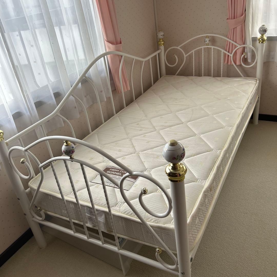 【お値下げ】ニトリ デイベッド ジュリア お姫様ベッド